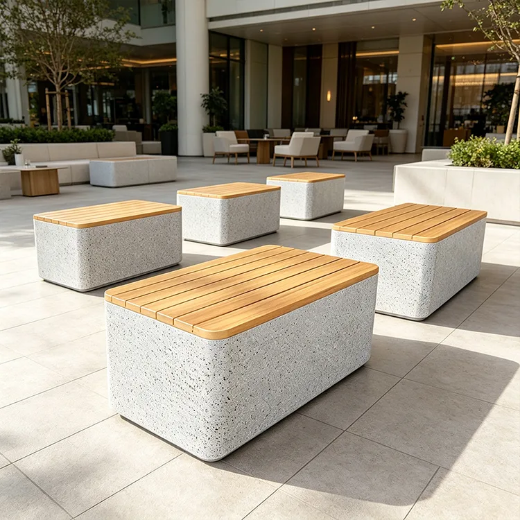 Komercialna kockasta klop FRP Terrazzo