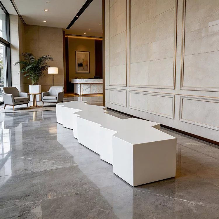 All Weather FRP Bench Indoor Outdoor Commercial Seating