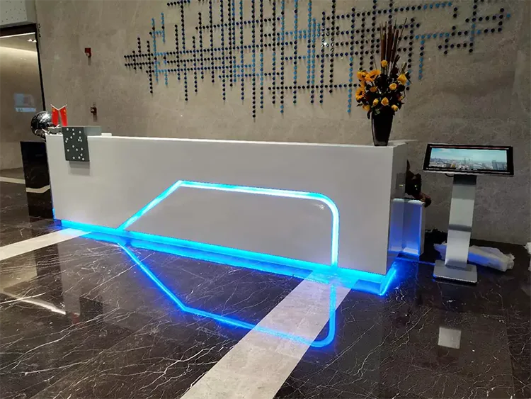 FRP Front Desk for Hotel Procurement