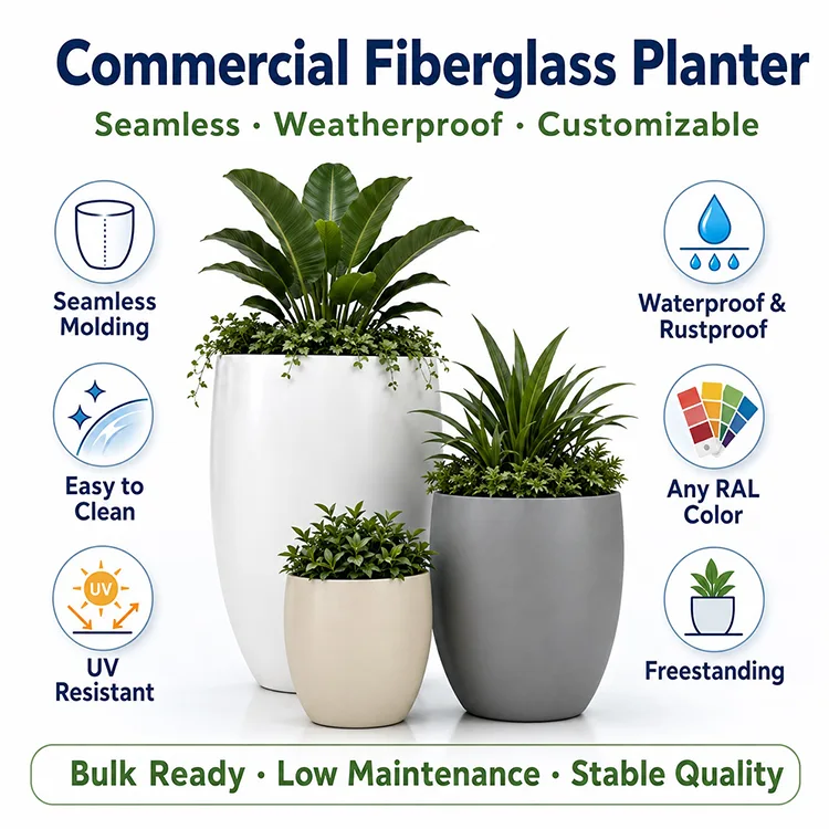 Fiberglass Planter