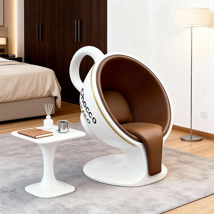 Fiberglass Coffee Cup Chair